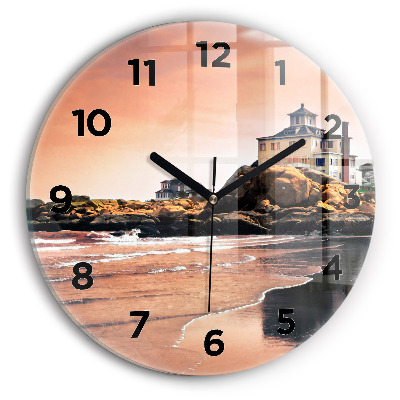 Kerek üvegóra 30 cm Sherman partja