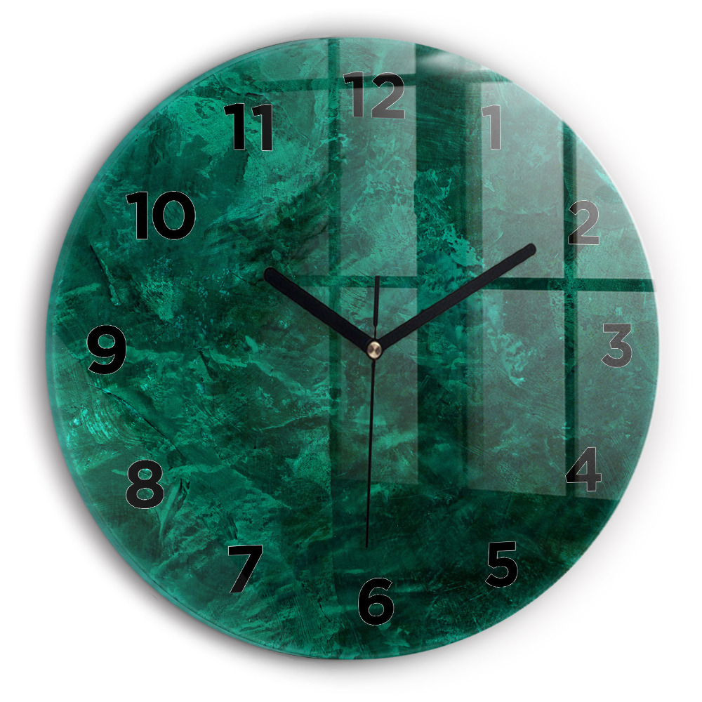 Kerek falióra 30 cm Smaragdzöld fal