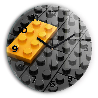 Kerek üvegóra 30 cm Játéktömbök