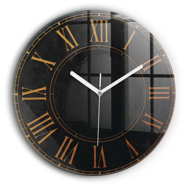 Kerek falióra 60x60 Régi római számok