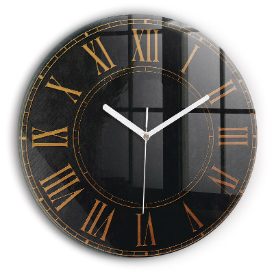 Kerek falióra 60x60 Régi római számok