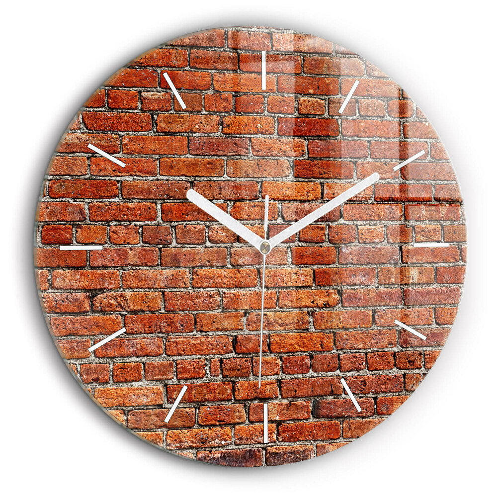 Kerek falióra 60 cm Régi téglafal