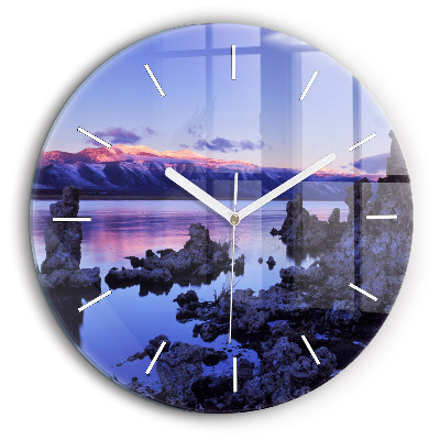 Kerek fali üvegóra 60 cm Kaliforniai-tó