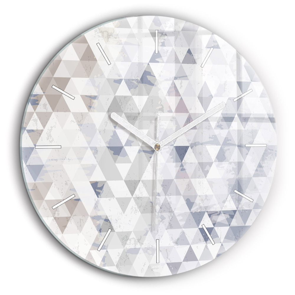 Fali üvegóra kerek 60 cm Geometrikus minta