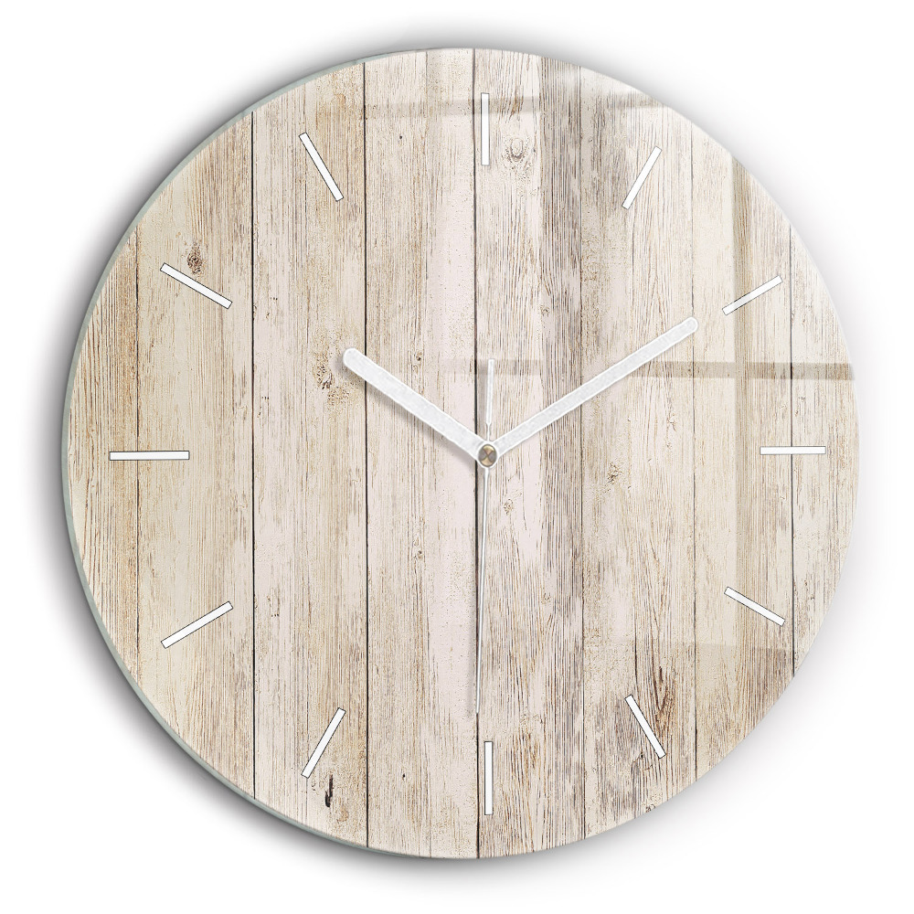 Fali üvegóra kerek 60 cm Fa panelek