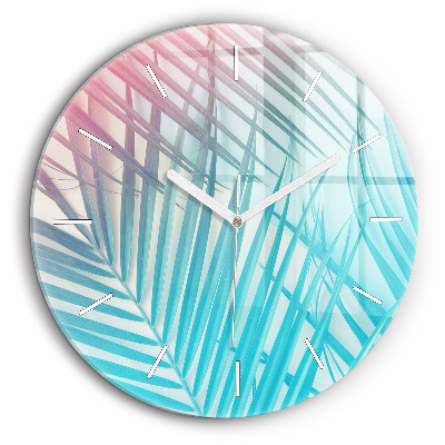 Kerek falióra 60 cm Trópusi pálmafa