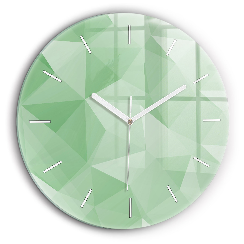 Kerek falióra 60 cm Háromszögek absztrakt