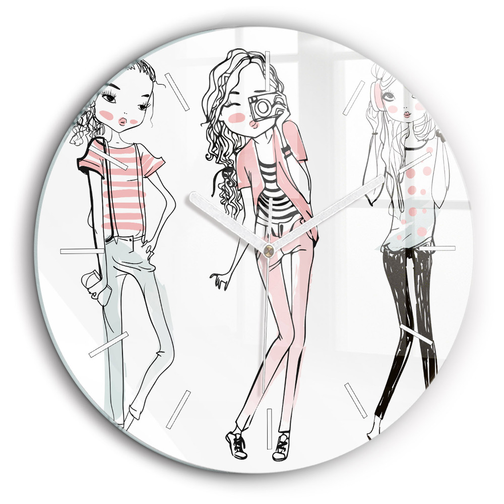 Kerek üvegóra 60 cm Női divat