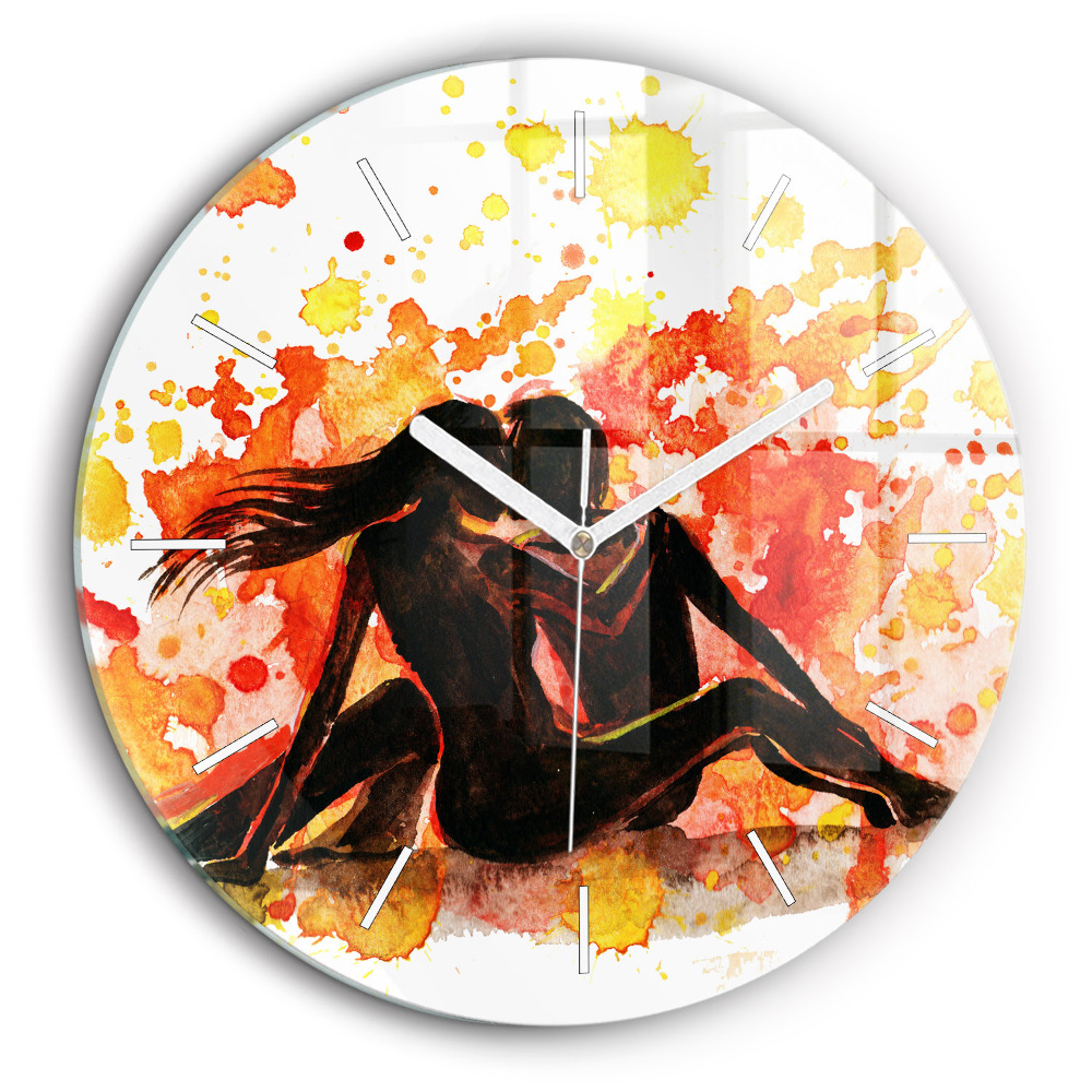 Kerek falióra 60 cm Szerelem és egy szerelmes pár