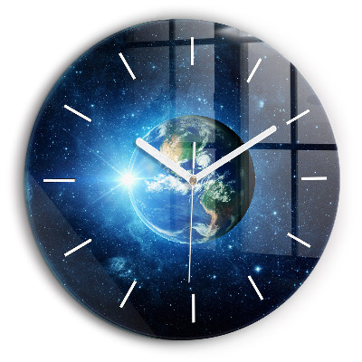 Kerek üvegóra 60 cm A Föld és a galaxis - NASA