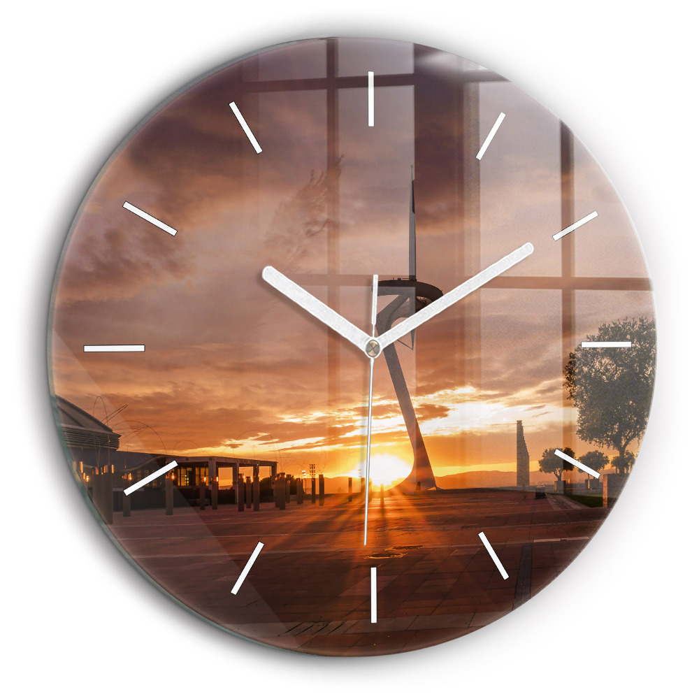 Kerek üvegóra 60 cm Barcelonai Olimpiai Park