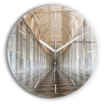 Kerek falióra 60 cm A Szűzanya szobra Lyonban