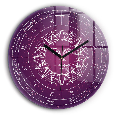 Kerek falióra 60 cm Az állatövi csillagképek