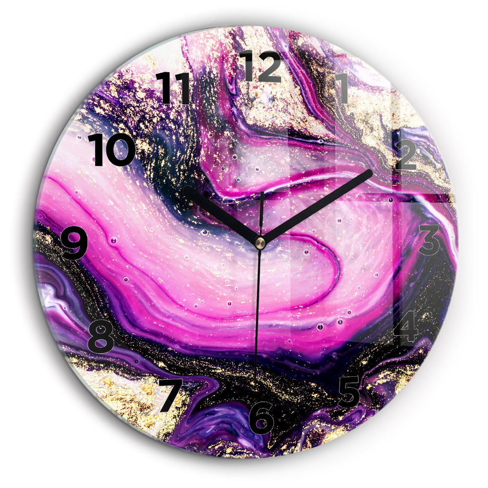 Kerek falióra 60 cm Absztrakt márvány