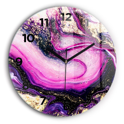 Kerek falióra 60 cm Absztrakt márvány