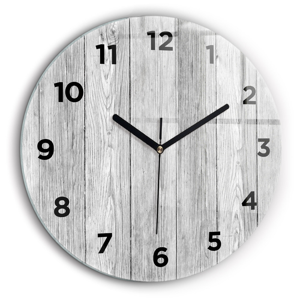 Fali üvegóra kerek 60 cm Fából készült panelek