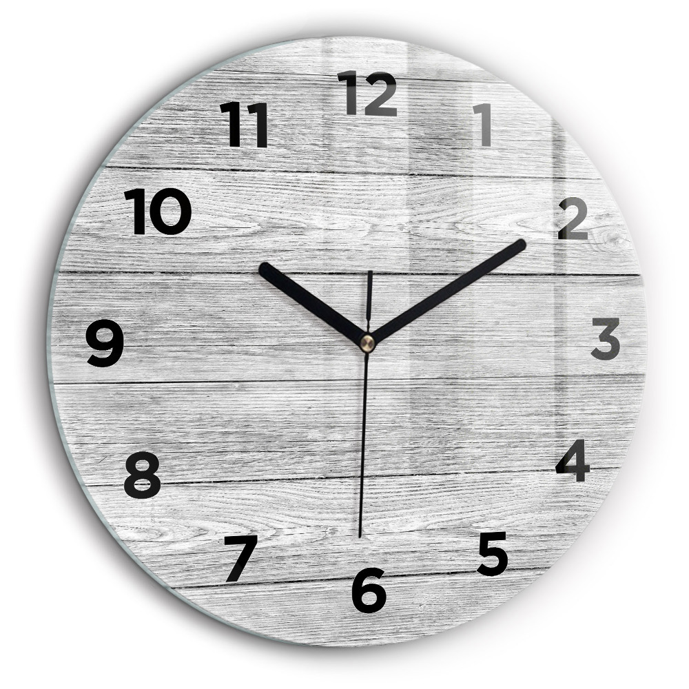 Egyedi üvegóra kerek 60 cm Fa panelek