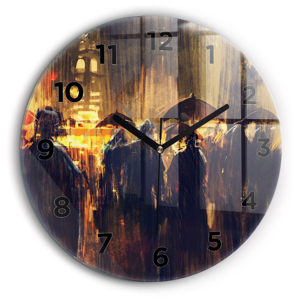 Kerek falióra 60 cm Impresszionizmus a művészetben Piac