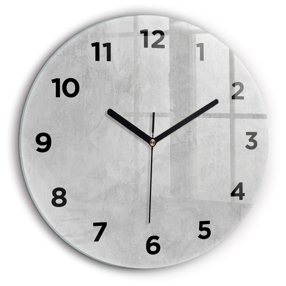 Kerek fali üvegóra 60 cm Kőfal