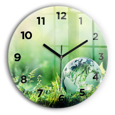 Egyedi üvegóra kerek 60 cm Globe