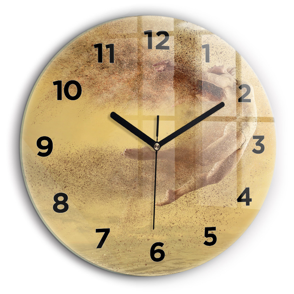 Kerek falióra 60 cm Nő alakban