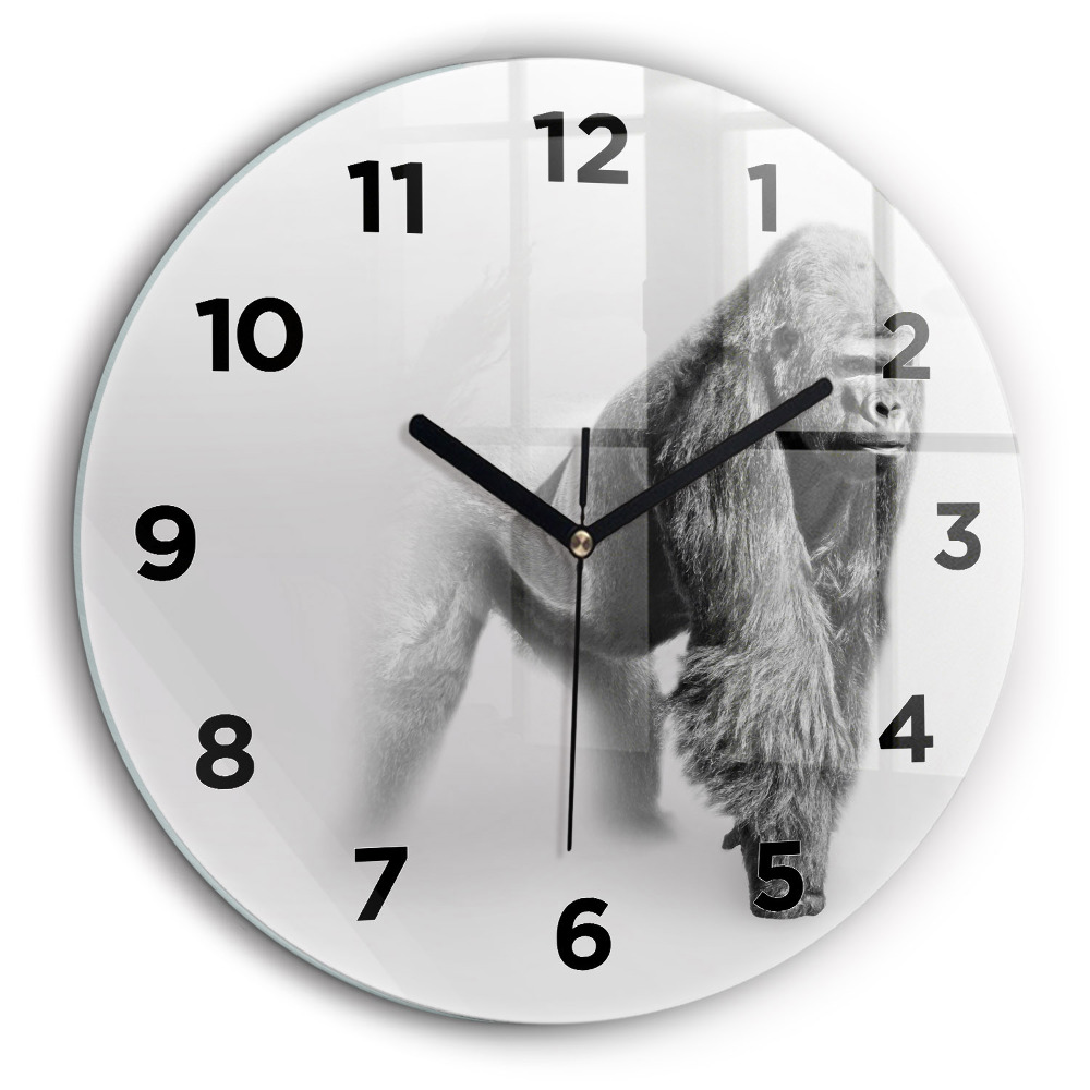 Kerek fali üvegóra 60 cm Állati művészeti gyűjtemény