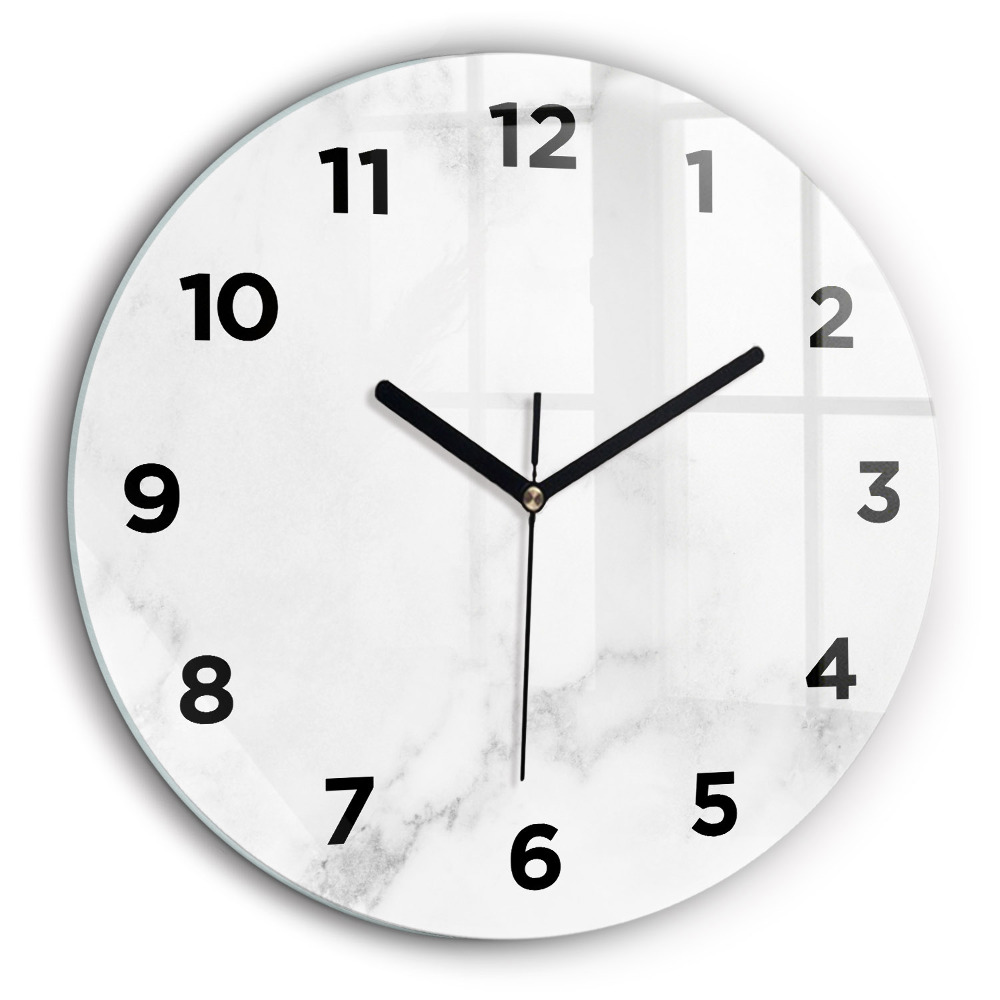 Kerek falióra 60 cm Elegáns márvány