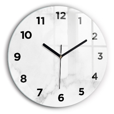 Kerek falióra 60 cm Elegáns márvány