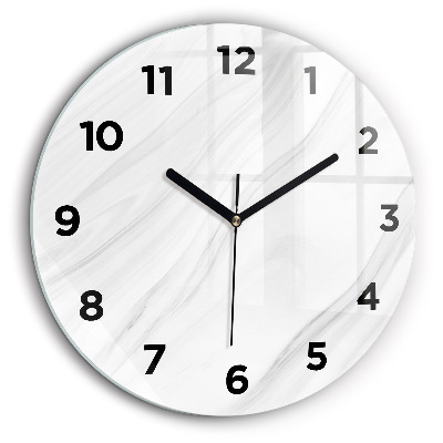 Kerek falióra 60 cm Dekoratív márvány