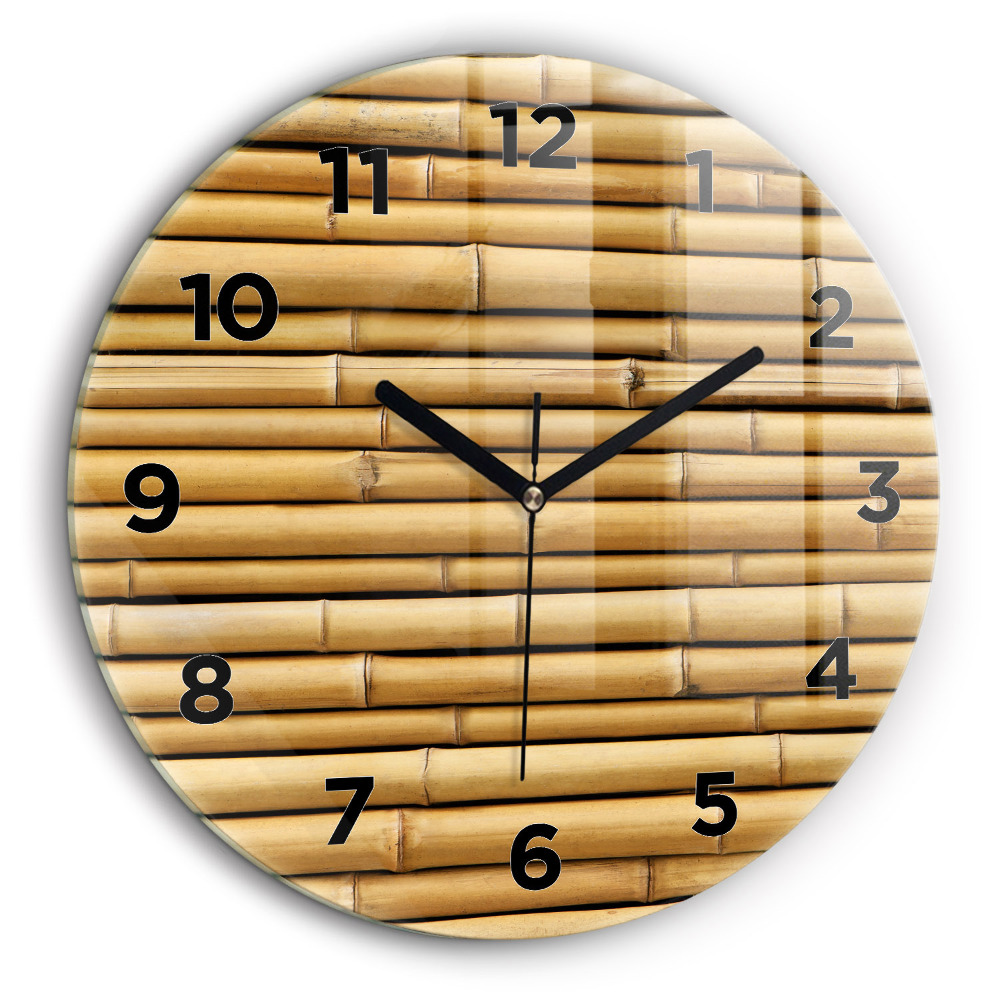 Kerek falióra 60 cm Bambuszrudak
