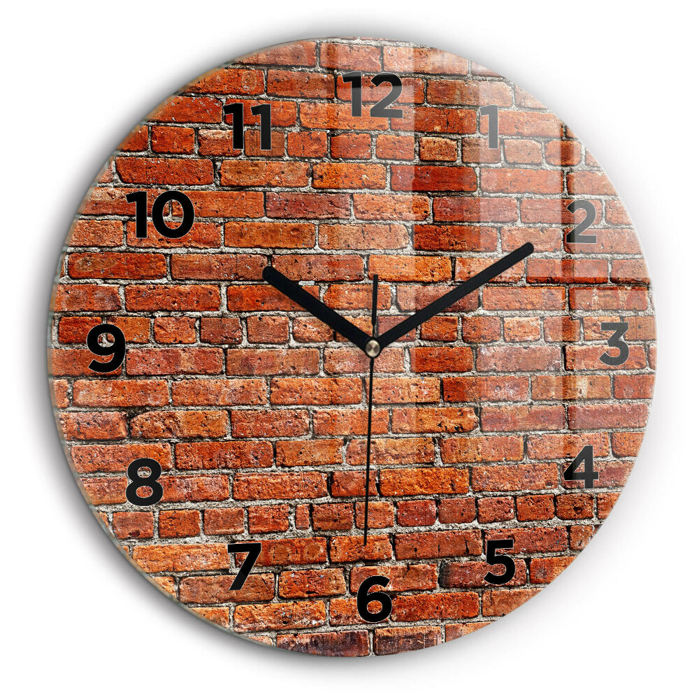 Kerek falióra 60 cm Régi téglafal