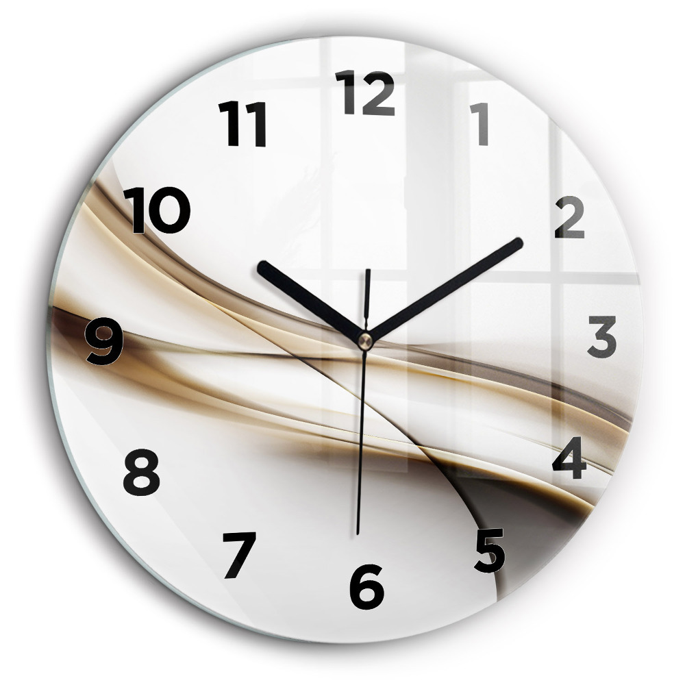 Kerek falióra 60 cm Absztrakt vonalak