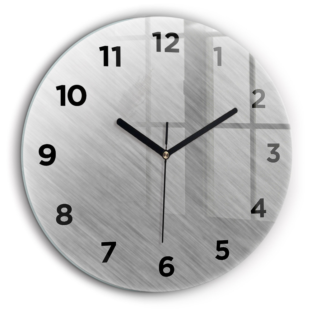 Fali üvegóra kerek 60 cm Fém fal