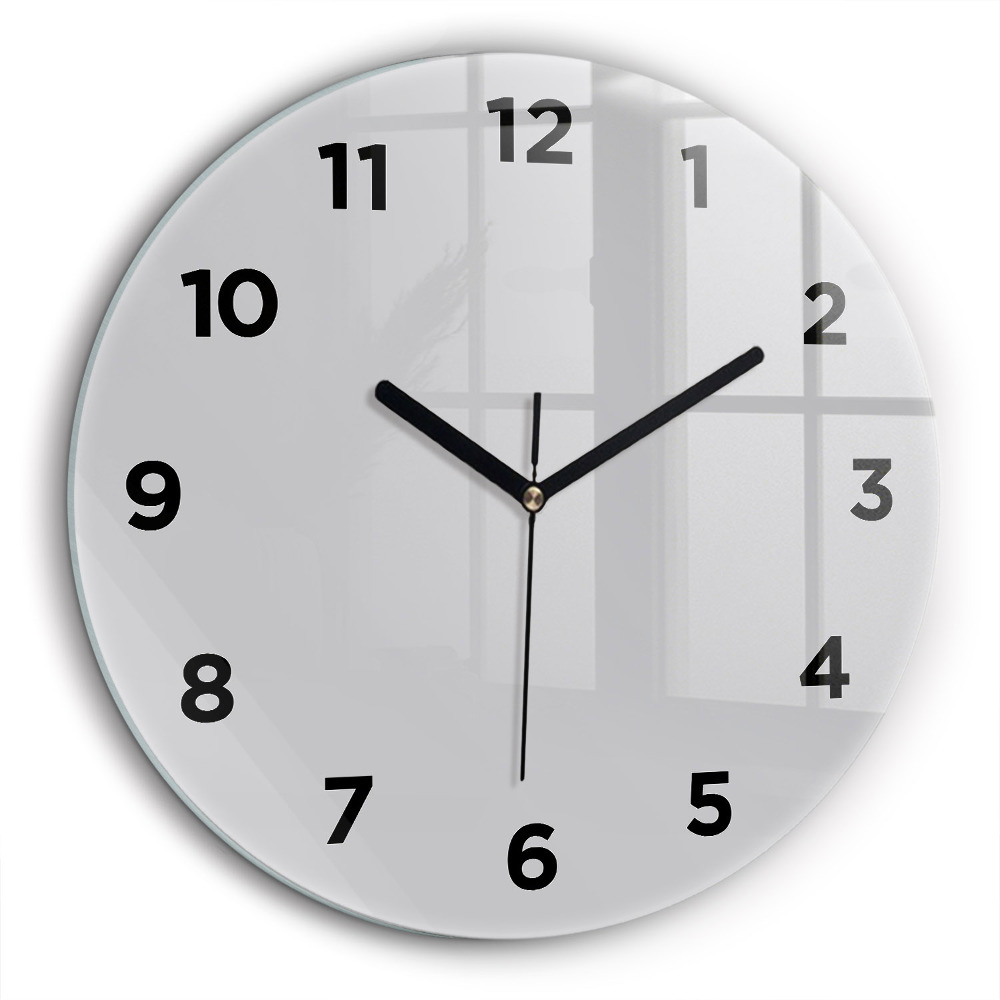 Kerek üvegóra 60 cm Rózsaszín