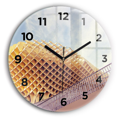 Egyedi üvegóra kerek 60 cm Sevillai kilátó