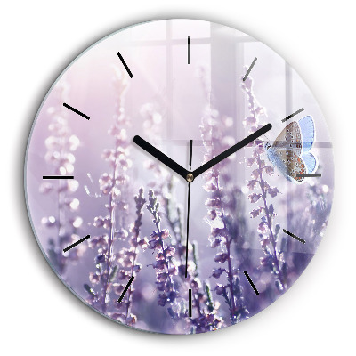 Fali üvegóra kerek 60cm Absztrakció