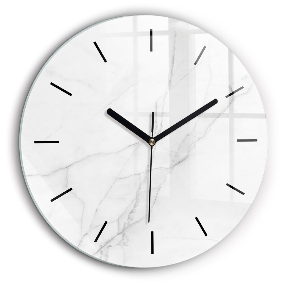 Fali üvegóra kerek 60cm Dekoratív márvány