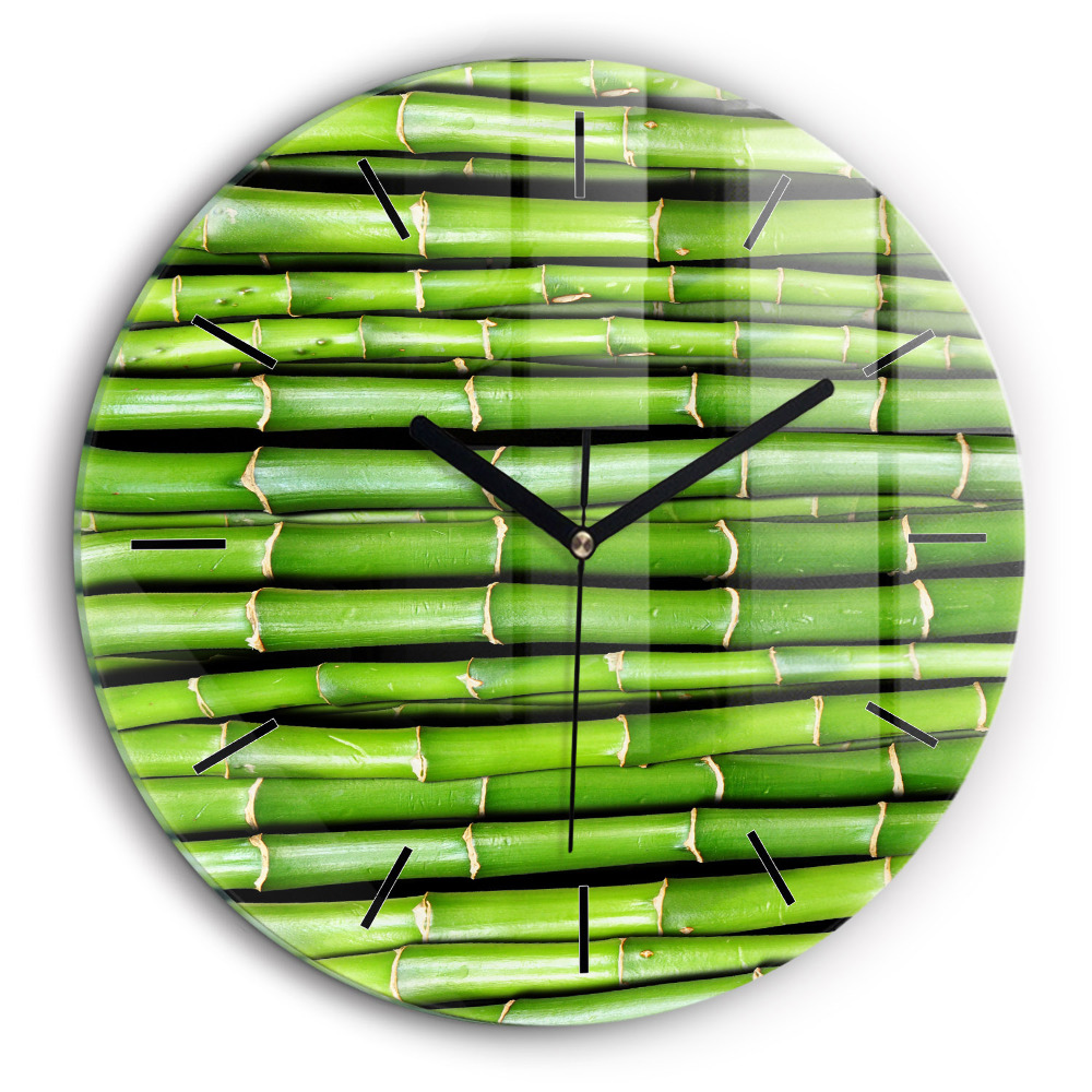 Fali üvegóra kerek 60cm Ázsiai bambusz