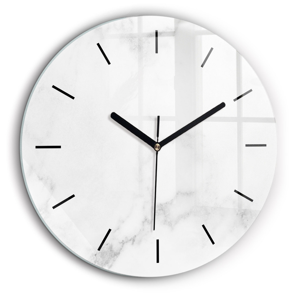 Kerek falióra 60cm Elegáns márvány