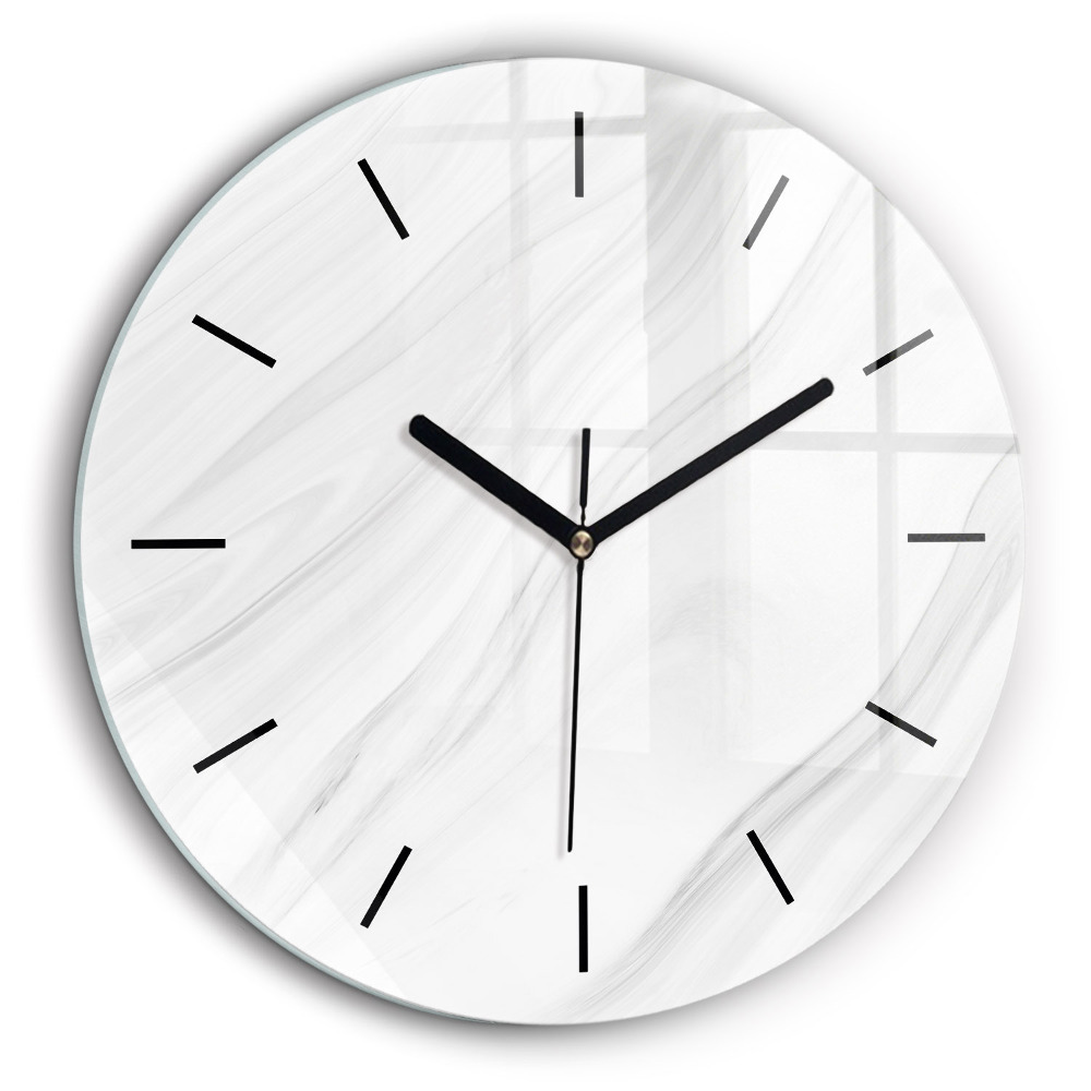 Kerek falióra 60cm Dekoratív márvány