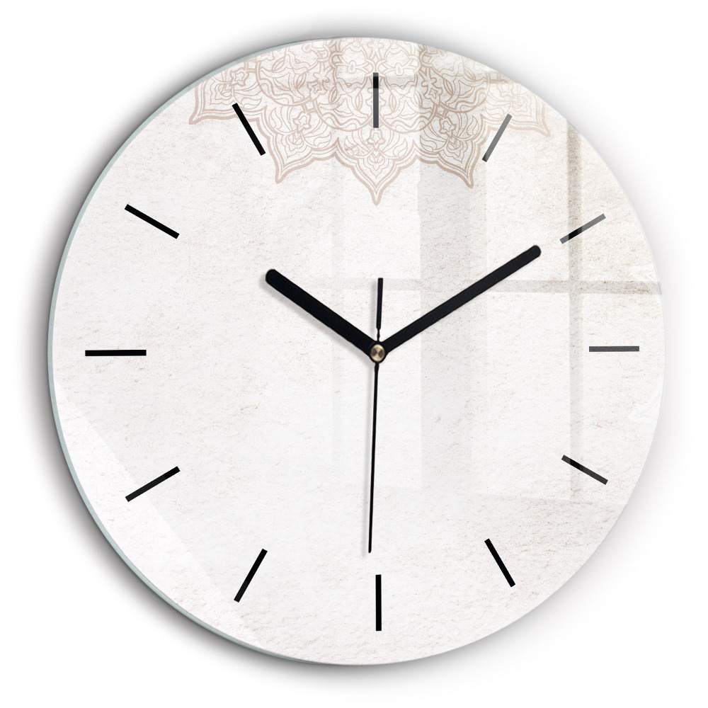 Fali üvegóra kerek 60cm Dekoratív minta