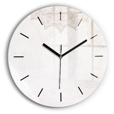 Fali üvegóra kerek 60cm Dekoratív minta