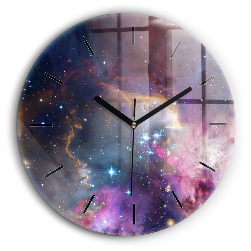 Kerek falióra 60cm Galaxis és csillagok