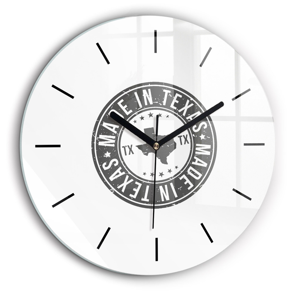 Fali üvegóra kerek 60cm Texas bélyegző