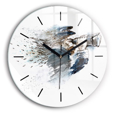 Kerek üvegóra 60cm Kapitány távcsővel