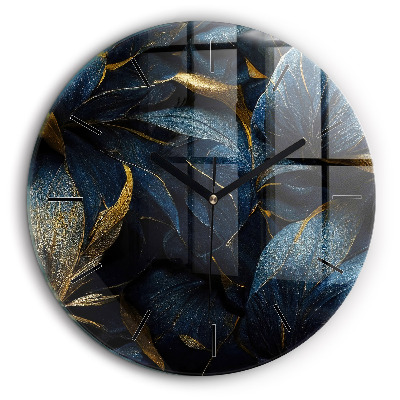 Egyedi üvegóra kerek 60cm Dekoratív virágok