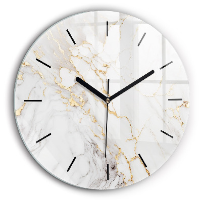 Kerek falióra 60cm Dekoratív márvány