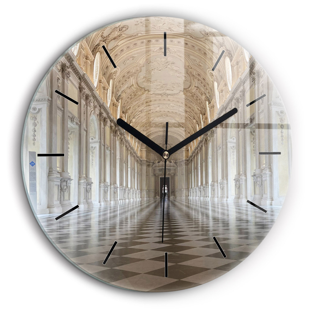 Kerek falióra 60cm A Szűzanya szobra Lyonban