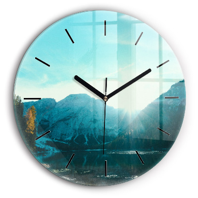 Kerek falióra 60cm Hegy és folyó Lengyelországban