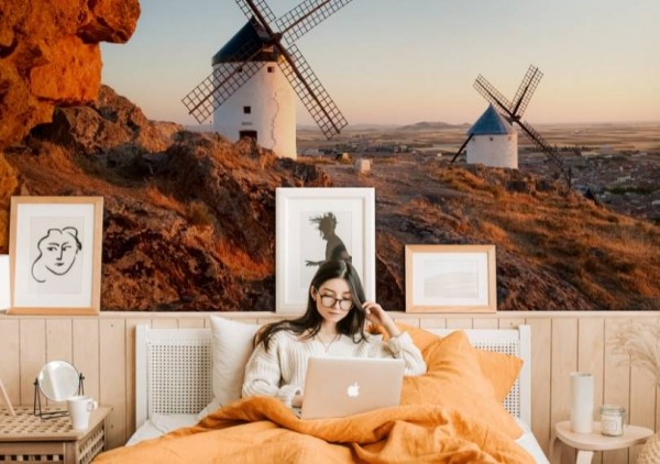 Hálószoba tapéta - 5 ötlet, hogy személyiséget adjon a térnek